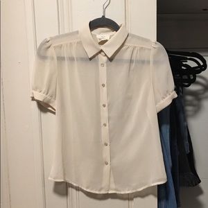 Classic White Blouse